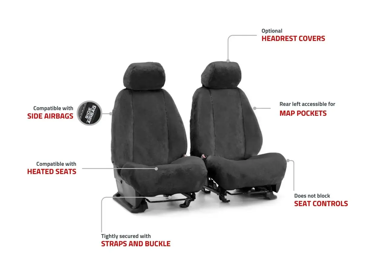 Tailor Made Sheepskin seat cover features